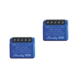 Shelly 1 Mini Gen3 Smart Control Relay 8A 2 Pack