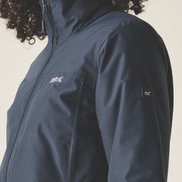 Regatta Tamlin Waterproof & Breathable Womens Jacket Navy Size 16