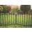 Apollo Appleton Easy Fit  Fence Gates Matt-Black 94cm x 92cm 1 Pair