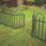 Apollo Appleton Easy Fit  Fence Gates Matt-Black 94cm x 92cm 1 Pair