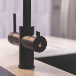 ETAL Elise 3-in-1 Instant Boiling Water Kitchen Tap Matt Black