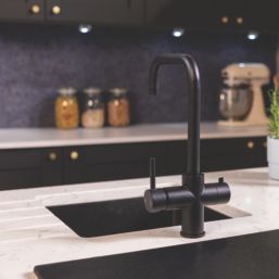 ETAL Elise 3-in-1 Instant Boiling Water Kitchen Tap Matt Black