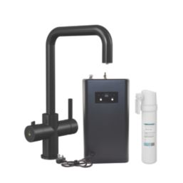 ETAL Elise 3-in-1 Instant Boiling Water Kitchen Tap Matt Black