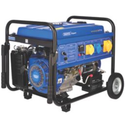 Draper Expert 16143 6500W Petrol Generator 115V/230V/12V