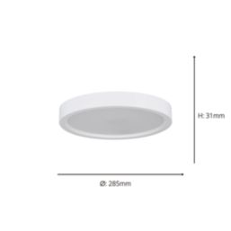 Eglo Idun-E LED Ceiling Light White 17W 2000lm