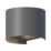 Calex Verona Outdoor LED Up & Down Wall Light Grey 7W 400lm