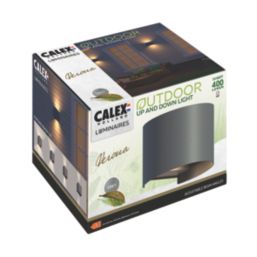Calex Verona Outdoor LED Up & Down Wall Light Grey 7W 400lm