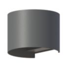 Calex Verona Outdoor LED Up & Down Wall Light Grey 7W 400lm