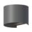 Calex Verona Outdoor LED Up & Down Wall Light Grey 7W 400lm