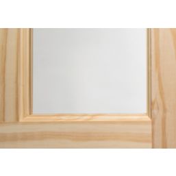 Victorian 2-Clear Light Unfinished Pine Wooden 2-Panel Internal Door 1981mm x 686mm