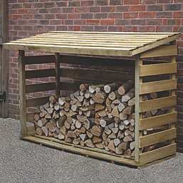 Forest LLGSTPHD 6' x 2' 6" (Nominal) Timber Log Store