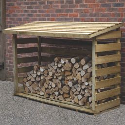 Forest LLGSTPHD 6' x 2' 6" (Nominal) Timber Log Store
