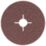 Bosch  R444 24 Grit Metal Fibre Discs 4 1/2" x 22.23mm
