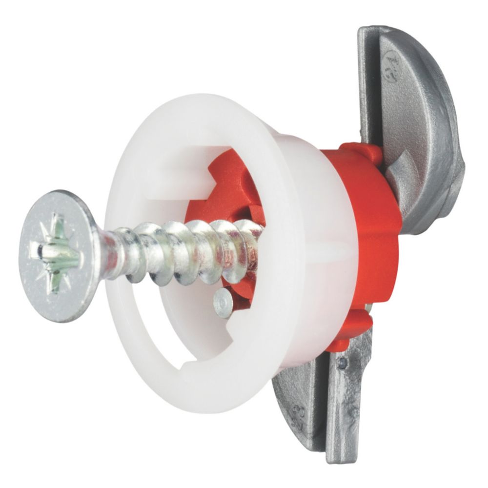 GripIt Plasterboard Mirror Fixing Kit 18mm x 95mm 2 Pack Screwfix