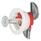 GripIt  Plasterboard Mirror Fixing Kit 18mm x 95mm 2 Pack