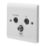 Crabtree Instinct 1-Gang Triplex Multimedia Socket White