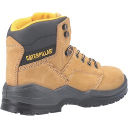 CAT Striver Size 5  Honey Water-Resistant Steel Toe Cap Safety Boots