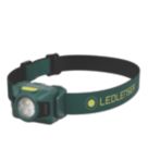 LEDlenser HF4  LED Head Torch Forest Green 450lm