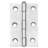 Zinc-Plated  Loose Pin Butt Hinges 76 x 29mm 2