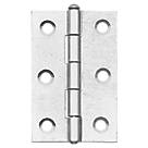 Zinc-Plated  Loose Pin Butt Hinges 76 x 29mm 2 Pack