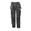 Stanley Austin Trousers Grey / Black 36" W 31" L
