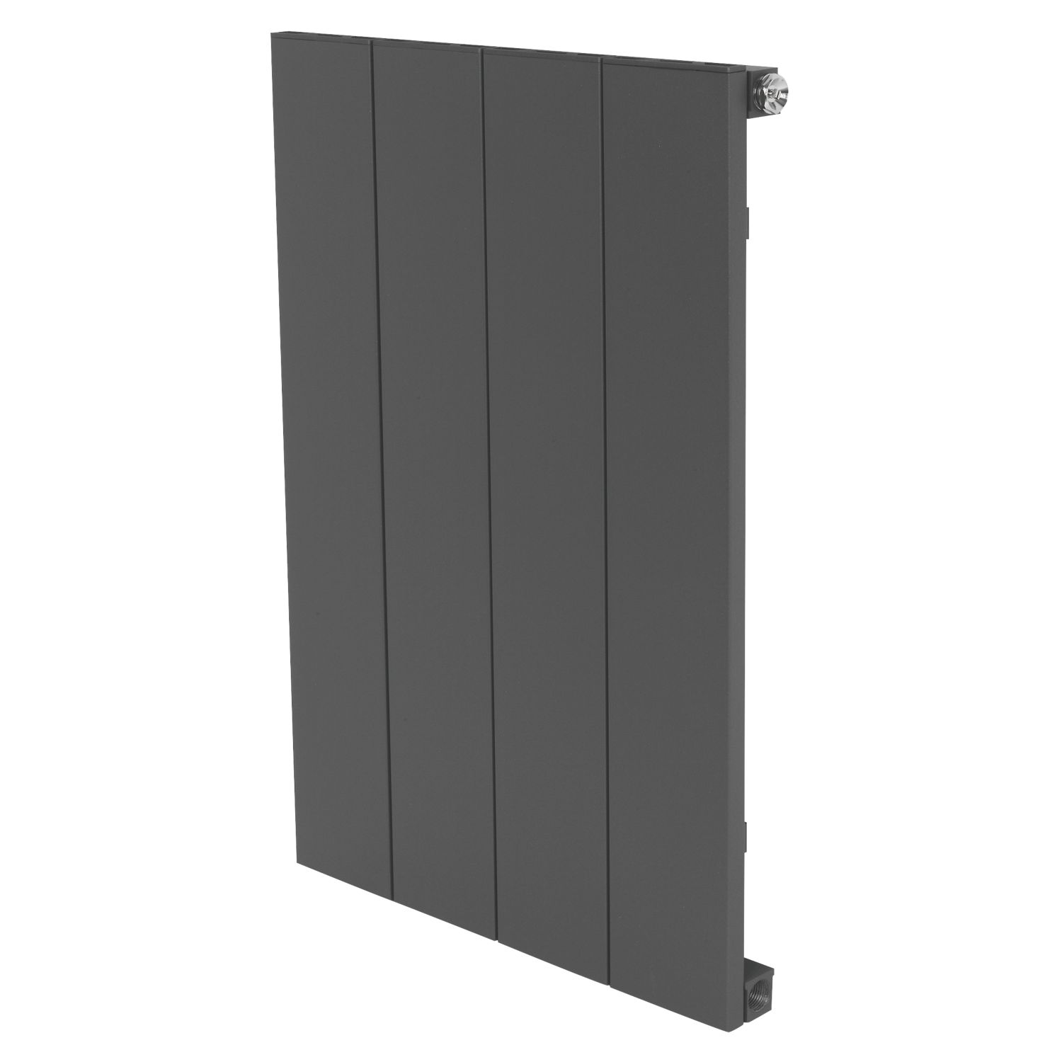 Towelrads Ascot 600mm x 407mm 992BTU Anthracite Vertical Designer Radiator (927RY)