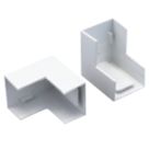 Deta TTE  External Trunking Angles 38mm x 25mm 2 Pack