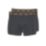 Site 2 Pack Black Small Mens Boxer Shorts