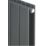 Ximax 1800mm x 670mm 6038BTU Anthracite Vertical Designer Radiator