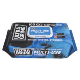 Ultragrime Pro Multi-Use XXL Cleaning Wipes 6 Pack
