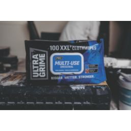 Ultragrime Pro Multi-Use XXL Cleaning Wipes 6 Pack