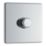LAP  1-Gang 2-Way LED Dimmer Switch  Polished Chrome with Colour-Matched Inserts