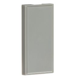 Knightsbridge NETHGY 10-Module Modular Blanking Plate Grey 10 Pack