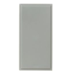 Knightsbridge NETHGY 10-Module Modular Blanking Plate Grey 10 Pack
