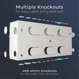 British General Circuit Protection 16-Module 12-Way Part-Populated High Integrity Main Switch Consumer Unit