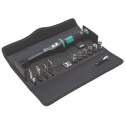 Wera Click-Torque A 6 1 Adjustable Torque Wrench Set 20 Pieces