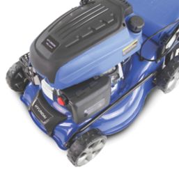 Hyundai HYM430SP 43cm 139cc Self Propelled Rotary Petrol Lawn Mower Screwfix