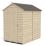 Forest  4' x 6' (Nominal) Apex Overlap Timber Shed with Assembly