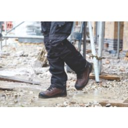 Apache Ranger Size 10  Brown Waterproof Steel Toe Cap Safety Boots