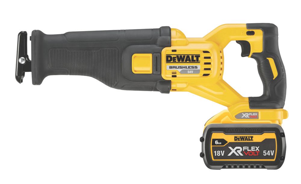 Dewalt 54v best sale battery screwfix