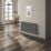 Reina Casina 600mm x 1230mm 4573BTU Anthracite Horizontal Aluminium Radiator