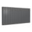 Reina Casina 600mm x 1230mm 4573BTU Anthracite Horizontal Aluminium Radiator