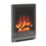 Be Modern Dunswood Electric Beam Inset Fire Oak-Effect 1070mm x 330mm x 1123mm