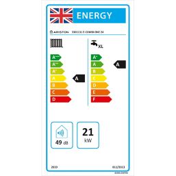 Ariston E-Combi One Gas/LPG Combi Boiler White