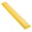 Ecotile E500/7 Interlocking Corner Edge Ramps Yellow 590mm x 90mm 2 Pack