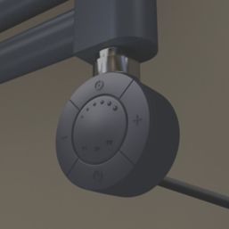 Towelrads Smart Thermostatic 600W Anthracite Towel Radiator Heating Element