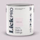 LickPro  2.5Ltr Purple 06 Vinyl Matt Emulsion  Paint