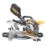 Refurb DEWALT DCS365N-XJ 184mm 18V Li-Ion XR  Cordless Single-Bevel Sliding Compound Mitre Saw - Bare