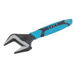 OX Pro Adjustable Wrench with Ultra Wide Jaw 10"