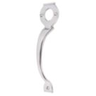 GateMate  Classic Long Throw Lock Pull Handle Chrome-Plated